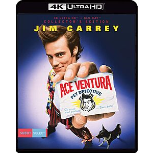 Ace Ventura: Pet Detective - Collector's Edition 4K Ultra HD + Blu-ray $23.99 Amazon.com