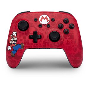 [AC] $36.17: PowerA Enhanced Wireless Controller for Nintendo Switch, Here We Go Mario (Amazon Exclusive)