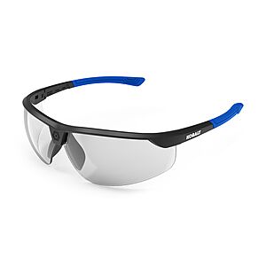 Kobalt Plastic Anti-Fog Safety Glasses one_size in Blue | 54382 $7.98