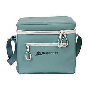 Ozark Trail 6-Can Soft-Sided Cooler w/ Removable Hard Liner (Green or Tan) $10.94 + Free Shipping w/ Walmart+ or on $35+