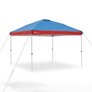 Ozark Trail 10x10 Instant Pop Up Canopy Tent w/ Simple Push Setup (Red/White/Blue) $79 + Free Shipping