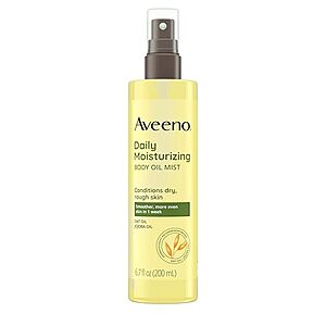 [SnS, AC] $4.19 | 6.7-Oz Aveeno Daily Moisturizing Dry Body Oil Mist at Amazon