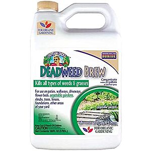 $95.67 | 128-Oz Bonide Captain Jack's Deadweed Brew, Concentrate for All Types of Weeds and Grasses at Amazon