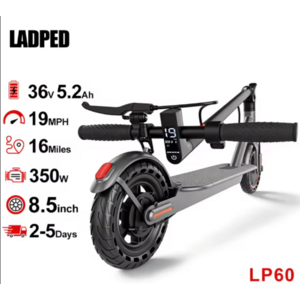 LADPED LP60 Electric Scooter – 350W Motor, 19 MPH, Up to 16-Mile Range, Foldable – $122.87 + Free Shipping (AliExpress)