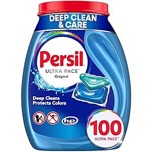 [SnS, AC] $14.73* | 100-Count Persil Ultra Pacs Original Everyday Clean Laundry Detergent at Amazon