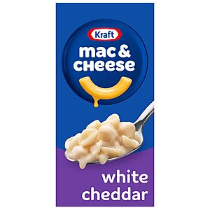 7.3-Oz Kraft Mac & Cheese (White Cheddar) $0.83 w/ S&S + Free Shipping w/ Prime or on $35+