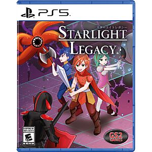 Starlight Legacy (PlayStation 5) $22.45 + Free S&H w/ Prime or $35+