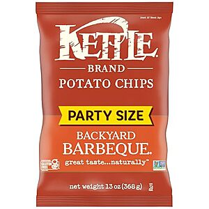 [SnS, AC] $1.63* | 13-Oz Kettle Brand Potato Chips (Various) at Amazon