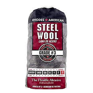 $3.55* | 12-Pack Homax Steel Wool (Coarse Grade #3) at Amazon