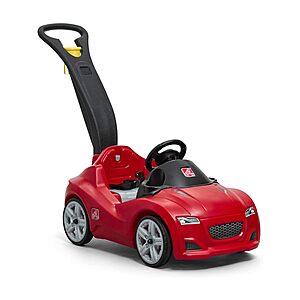 $51.14: Step2 Whisper Ride Cruiser Kids Push Car Ride On Toy, Red