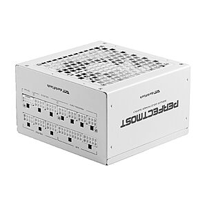 1050W darkFlash PMT1050 80 Plus Gold Fully Modular PSU w/ 12VHPWR Cable & 5-Year Warranty (White) $90.50 + Free Shipping