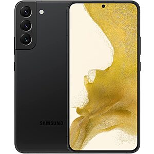 Refurbished Good: Samsung Galaxy S22+ 5G 128GB Unlocked Smartphone (Phantom Black) $163.99