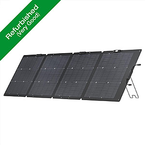 Refurbished Very Good: EcoFlow NextGen 220W Bifacial Foldable and Portable Solar Panel $169