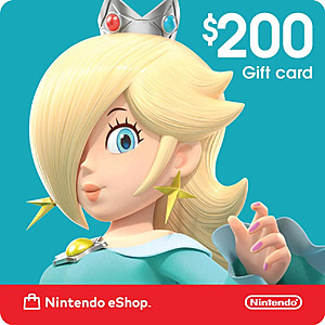 $200 Nintendo eShop Gift Card (Email Delivery) $175.00