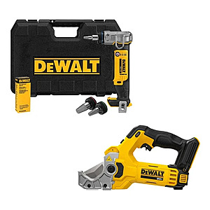 DeWalt 20V MAX 1/2", 3/4", 1" PEX Expansion Tool w/ 20V MAX Plastic Tubing Cutter $399