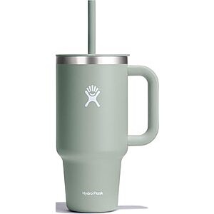 $17.48* | 32-Oz Hydro Flask Travel Tumbler Stainless Steel Insulated Cup (Agave) at Amazon