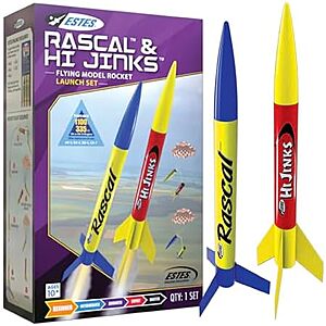 $26.99* | Estes 1499 Rascal and Hijinks Rocket Launch Set at Amazon