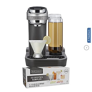 Bartesian Duet Cocktail Maker + Sampler Pack + 24-Drink Coupon Bundle $179.99 Free Shipping Costco.com