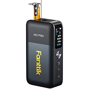 [AC] $49.99* | Fanttik A10 Pro 2-in-1 Digital Laser Tape Measure w/ 165' Laser & 9.8' Tape at Amazon