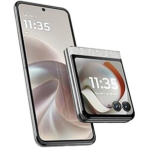 [YMMV, AC] $526.39 | Motorola Razr 2026 | Unlocked | Made for US 8/256GB | 50MP Camera | Bright White at Amazon