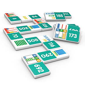 28-Piece Junior Learning Place Value Educational Dominoes Set $7.62 + Free S&H w/ Walmart+ or on $35+