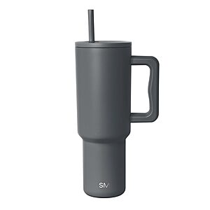 40-Oz Simple Modern Trek Tumbler w/ Handle and Straw Lid (Graphite) $18 + Free Shipping w/ Prime or on orders over $35