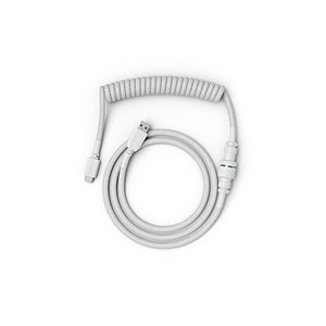 Glorious Coiled Keyboard Cable: USB-C Artisan Braided Cables (White) $25.49 + Free Shipping w/ Prime or on $35+