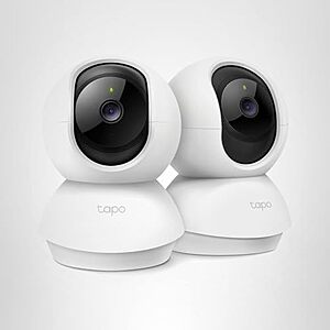 $36.96* | 2-Pack Tapo C210P2 2K Pan/Tilt Indoor Security Camera at Amazon