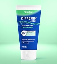 5-Ounce Differin 10% Benzoyl Peroxide Acne Foaming Cleanser $3.65 w/ S&S + Free Shipping w/ Prime or on $35+