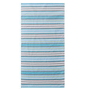 72" x 38" Better Homes & Gardens Coastal Tropez Striped Beach Towel (Blue & Gray) $5 + Free Shipping w/ Walmart+ or on $35+