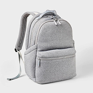 14L All In Motion Faux Neoprene Backpack w/ Laptop Pocket (Heather Gray) $15 + Free Shipping