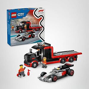 $35.99* | 508-Piece LEGO City: Formula 1 - F1 Display Truck with Audi F1 Race Car (60493, 2026) at Amazon