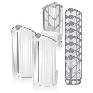 BuggyBands Flying Insect Trap, Fruit Fly Trap Plug in Indoor Bug Catcher with 8 Refill  (2 Devices + 8 Refills) $16.19