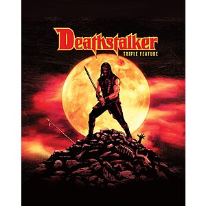 Deathstalker Triple Feature Steelbook 4K Ultra HD Limited Edition Box Set $44.46 Amazon