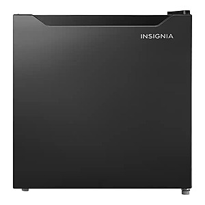 Insignia™ - 1.7 Cu. Ft. Mini Fridge with Door Storage and ENERGY STAR Certification - Black $84.99 Bestbuy.com