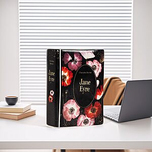 (Jane Eyre) Book Vase, Ceramic Flower Decorative Home Decor -Gift - Free Shipping w/Amazon Prime or Orders Over $35 - $4.99