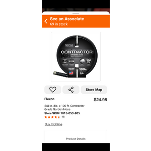 Flexon-5-8-in-dia-x-100-ft-Contractor-Grade-Garden-Hose $25 Home Depot In-Store only YMMV? $24.98