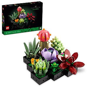 771-Piece LEGO Botanical Succulents Plant Building Kit $36.49 + Free Shipping
