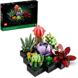 771 pcs LEGO Icons Succulents Plants and Flowers Set (10309) $36.49 at Target