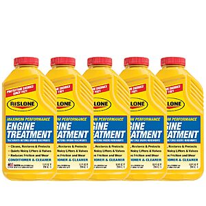 5 Pack 16.9 oz Rislone 4102 Xtreme LUBE® Maximum Performance Engine Treatment $22.17 + Free S&H w/ Prime or $35+