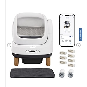 PetSafe ScoopFree OpenSky Self-Cleaning Litter Box, Starter Bundle $319.99 free Shipping Costco.com