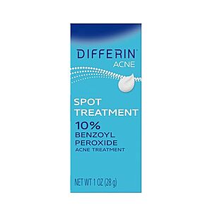 [SnS, AC] $1.61* | 1-Oz Differin Acne Spot Treatment w/ 10% Benzoyl Peroxide at Amazon