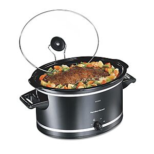 8-Quart Hamilton Beach Slow Cooker w/ 3 Cooking Settings $34.99 + Free Shipping w/ Prime or on $35+