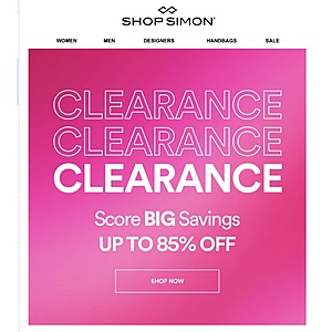 Shopsimon Up to 85% Off Clearance