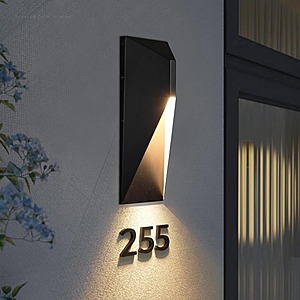 LEONLITE E26 Cylinder Dusk-to-Dawn Outdoor Wall Lights (Black) $29.89 & More + Free Shipping