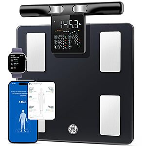 GE 8-Electrode Smart Digital Weight Scale $59.99 + Free Shipping