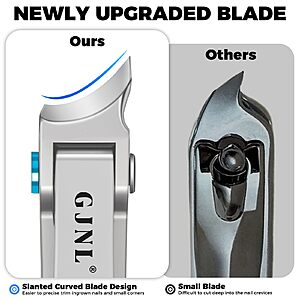 $5 Prime FS AMZ Toenail Clippers for Seniors Toenails, Heavy Duty Nail Clippers for Men Thick Nails with Wide Jaw Opening,
