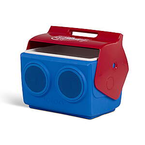 Igloo Playmate KoolTunes 14 QT Hardsided Cooler with Built-In Bluetooth Speakers, $69.99, FS, Walmart