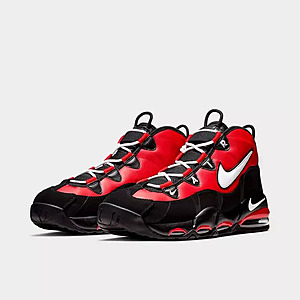 Nike Men's Air Max Uptempo '95 Basketball Shoes (Red/Black/White, Sizes 7.5-11.5) $90 + Free Shipping