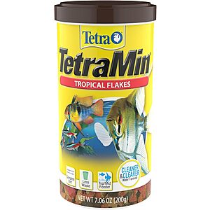 YMMV TetraMin Nutritionally Balanced Tropical Flake Food for Tropical Fish, 7.06 oz (pack of 1) $10.48 or less